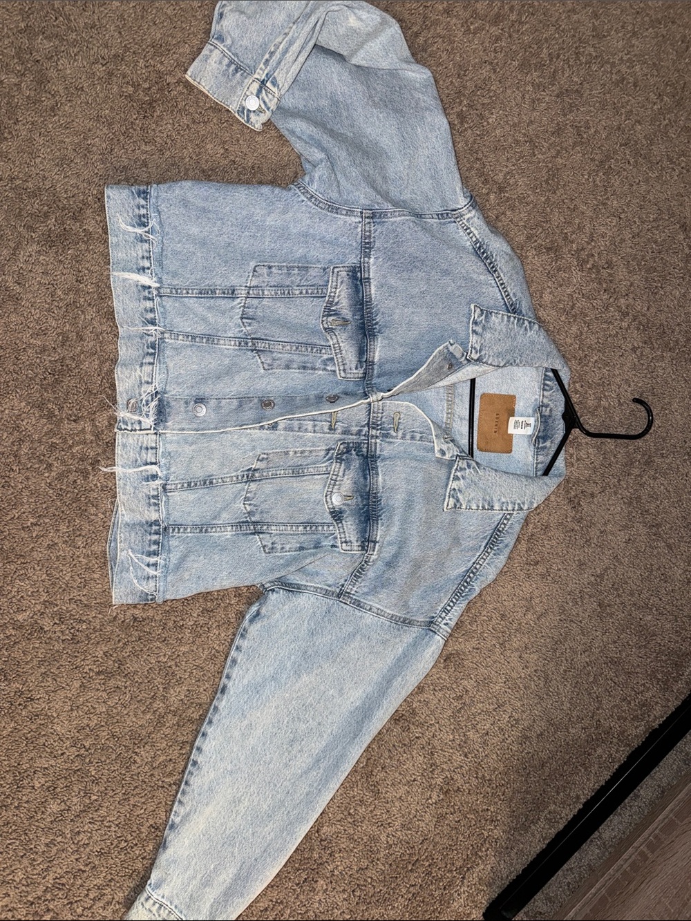 H&M Light Blue Denim Jean Jacket